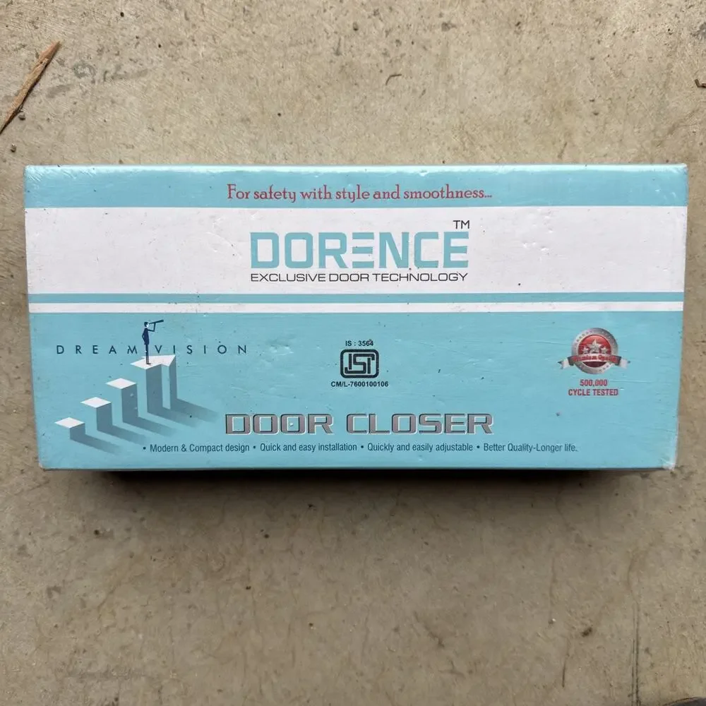 Dorence DI 100S Heavy Duty Automatic Door Closer, Silver - New Sealed Box